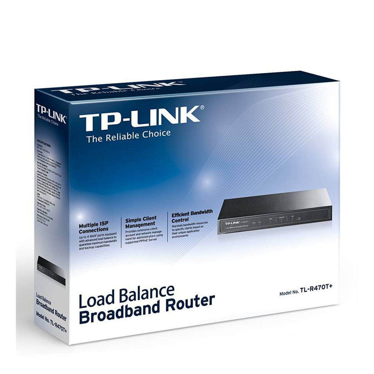 روتر و متعادل کننده پهنای باند تی پی لینک مدل TL-R470T Plus-3